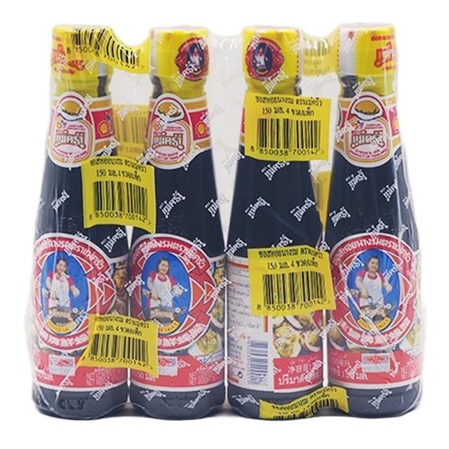 แพ็ค 6 ขวด ซอสหอยนางรม ซอสหอยนางรมตราแม่ครัว ขนาด 150 มล. ซอสหอยนางรมขวดเล็ก ปรุงอาหารได้ทุกชนิด - รูปที่ 2