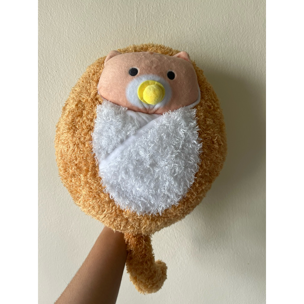 Used•ตุ๊กตา Molly Fantasy Cat Walnut Tea Tiger Cat Plush Toy