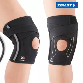 Zamst EK-5 ซัพเข่าแน่นรอบทิศ ซัพด้านข้าง + สายผีเสื้อ เพิ่มความแน่น แก้เข่าหลวม เหมาะกับนักวิ่ง บาส ของแท้ มี อย. ส่งไว