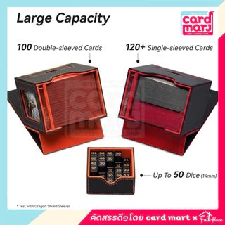 🇹🇭พร้อมส่ง✨กล่อง DECK แบบ 4P Magnetic Deck box กล่องเดก ใส่การ์ด สะสมการ์ด จัดเก็บการ์ด ก.Deckแบบ4p