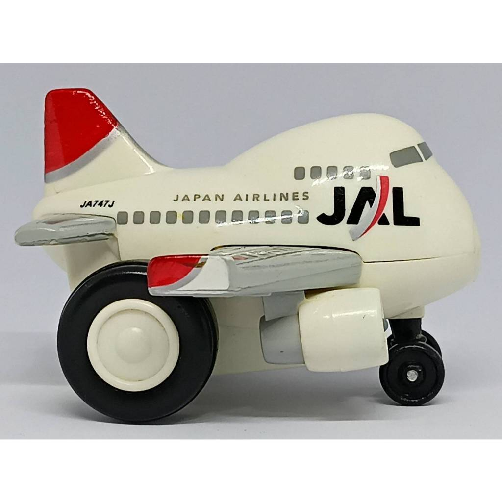โมเดลเครื่องบิน Japan AirLines JAL (JA747J) figure QQ AEROPLANE DIECAST MODLE FROM JAPAN No Package.