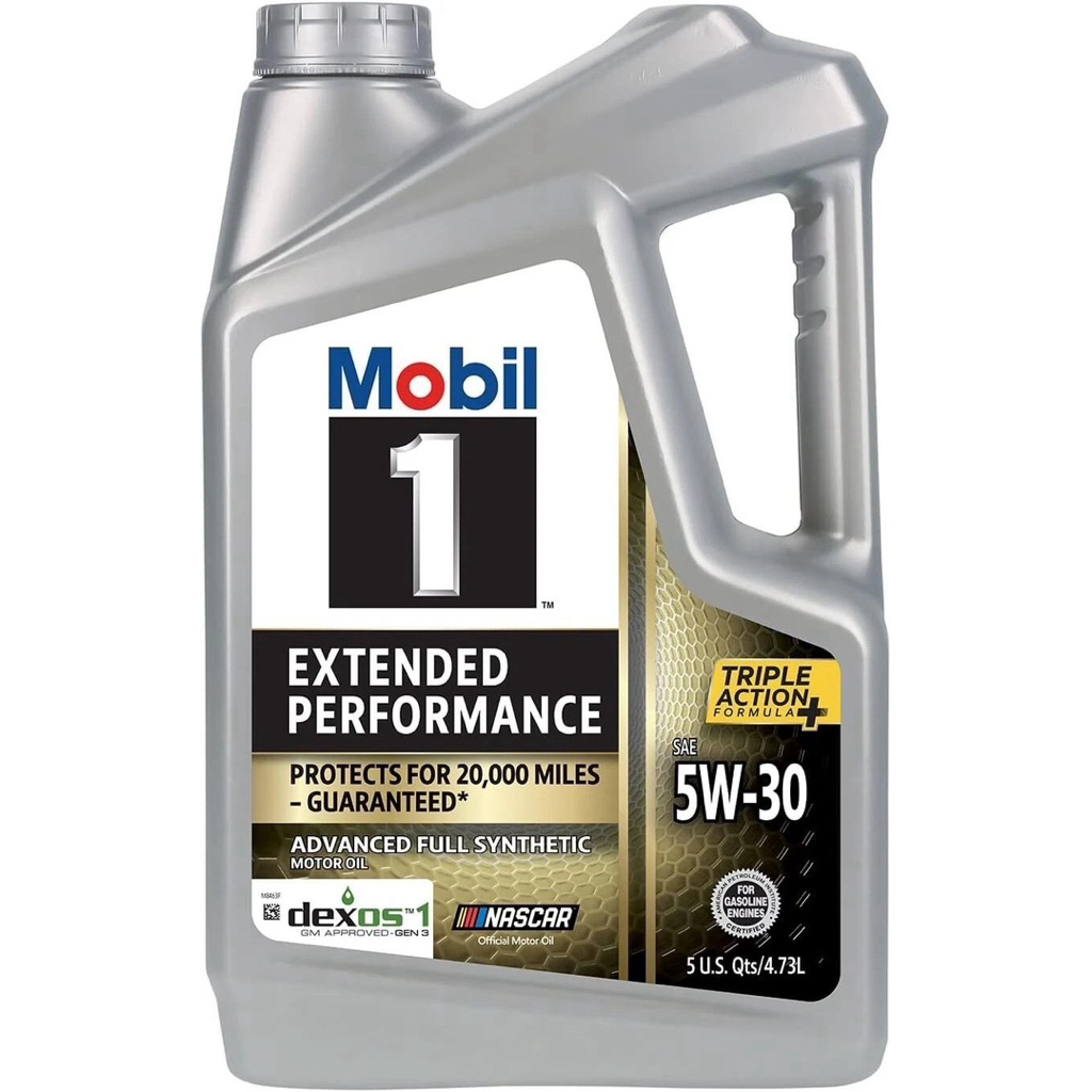 Mobil 1 EP Engine Oil 5W-30 4.73 Liter / 5 Qt Bottle