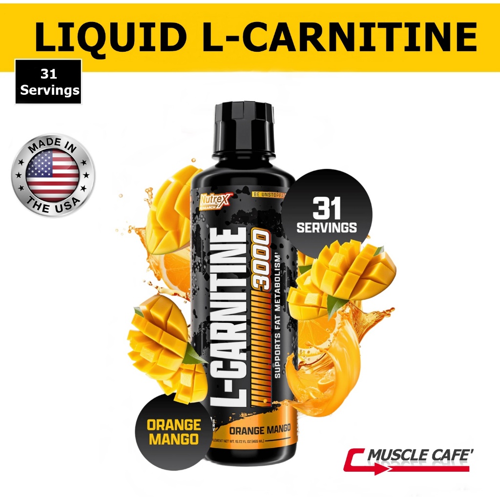 Nutrex Liquid Carnitine 3000 (31Servings) แอลคานีทีนชนิดน้ำ