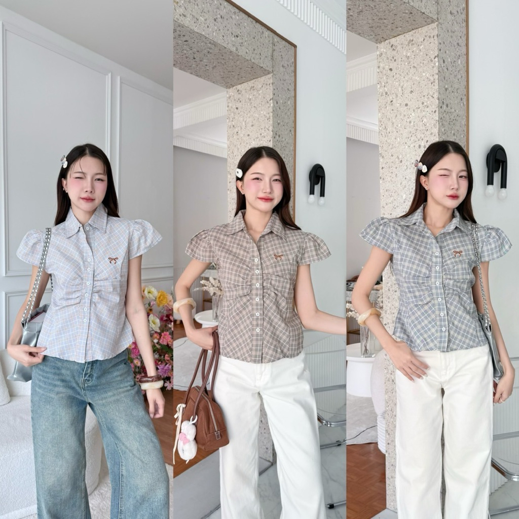 เสื้อ เสื้อแฟชั่น เสื้อน่ารักๆ เสื้องานป้ายPROD STUDIO🌸🪼🐳🎀