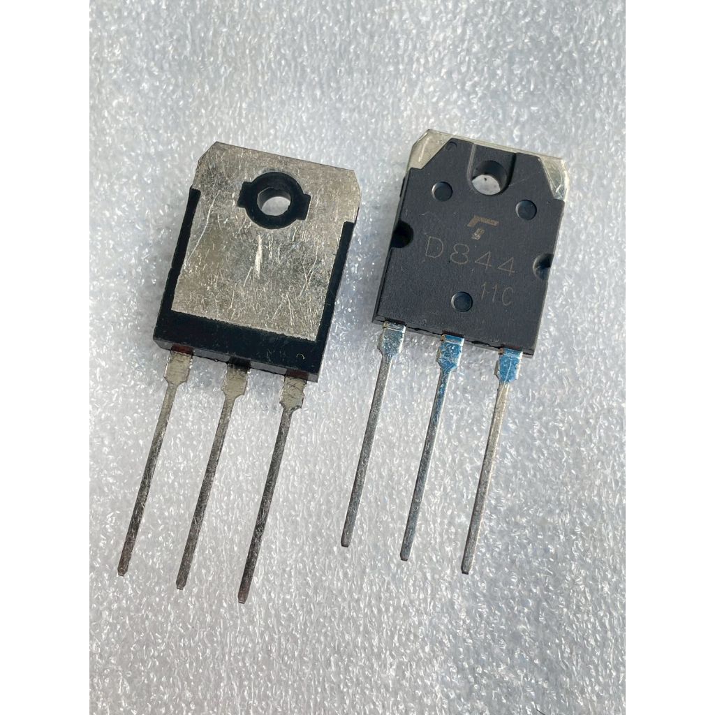 (แพ็ค1ตัว) D844 2SD844 แบรนด์ TOSHIBA TO-3P 7A 50V Silicon NPN Power Transistor d844 2sd844 ทรานซิสเ