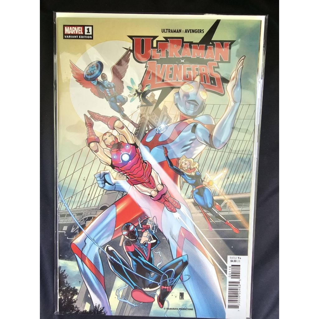 Ultraman x Avengers #1 (1:25 Incentive Variant Cover)