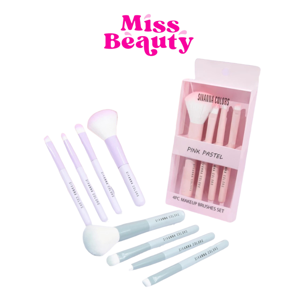 BR11 Sivanna Colors 4 Pcs Makeup Brushes Set ชีเวนน่า คัลเลอร์ส 4 พีซ เมคอัพ บรัชเชส เซท