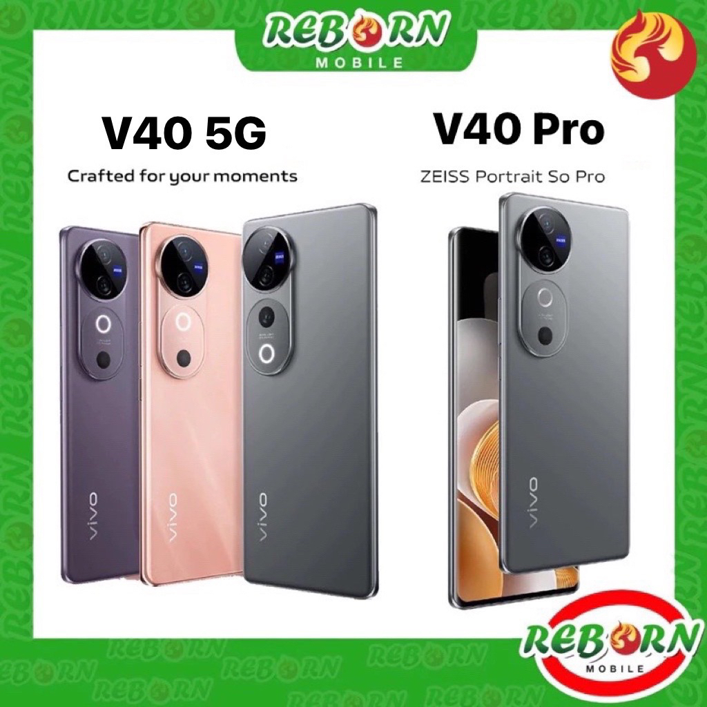 [Hot] V40 5G Snap 7 Gen 3 | V40 Pro 5G Dimensity 9200 | 6.78" กล้อง ZIESS V40Pro V30e V29e ศูนย์ไทย by RebornMobile