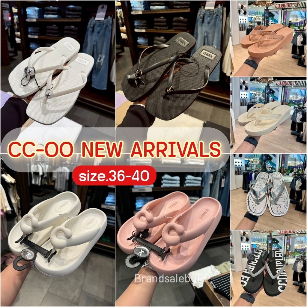 💥cc-ooแท้100%💥 รองเท้าแตะcc-oo รองเท้าแตะหนีบผู้หญิง ไซส์ 36-40 อ่านรายละเอียดก่อนสั่ง