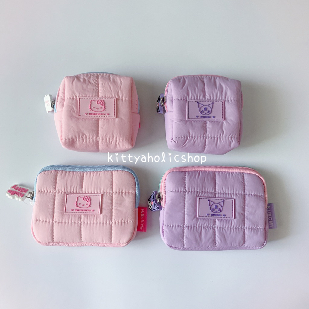 สินค้าพร้อมส่งใน1-2วัน ไม่ต้องพรีค่ะ !! กระเป๋าเหรียญ กระเป๋าใส่เหรียญ กระเป๋าใส่บัตร kitty kuromi