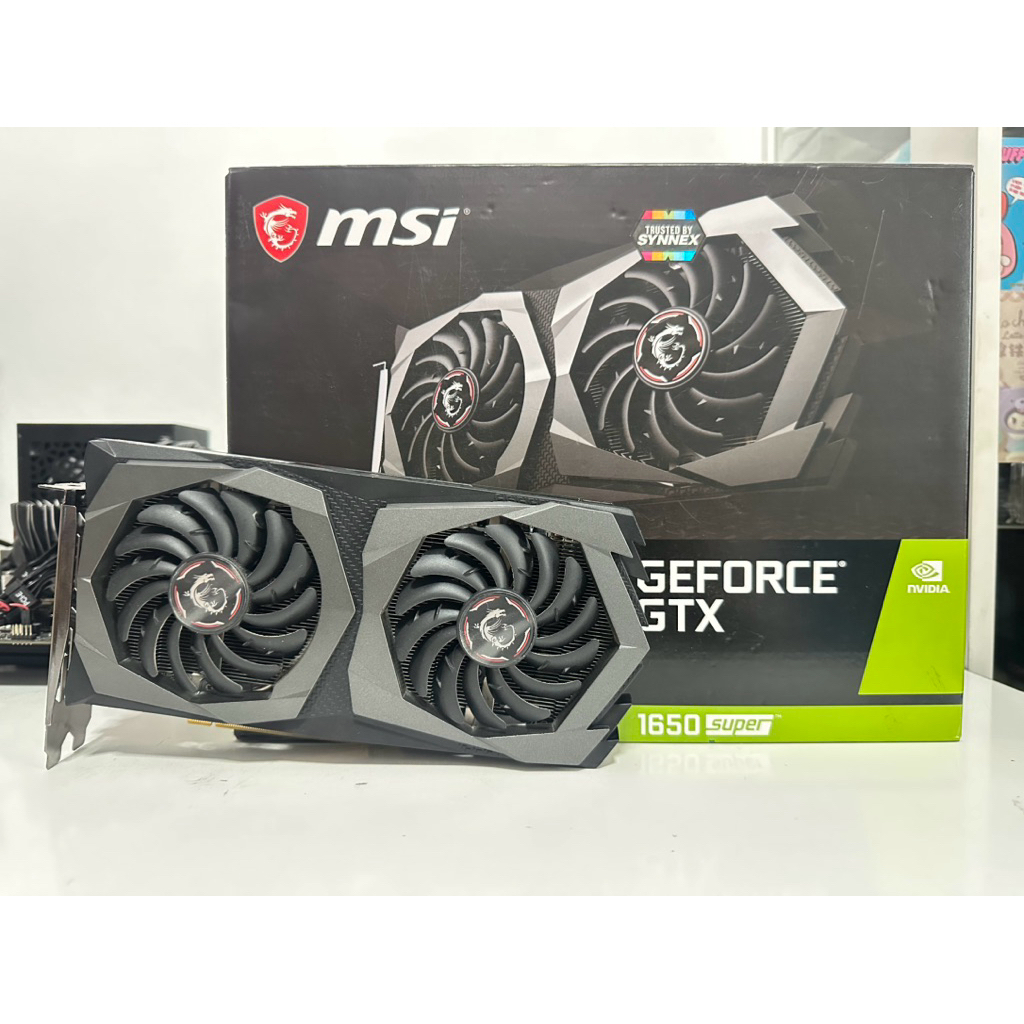 VGA MSI GTX1650SUPER GAMING X 4GB (การ์ดจอมือสอง)