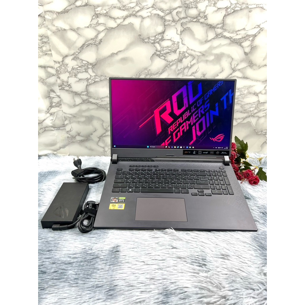 โน๊ตบุ๊ค Asus ROG Strix G17 รุ่น GL743RM-LL146W
