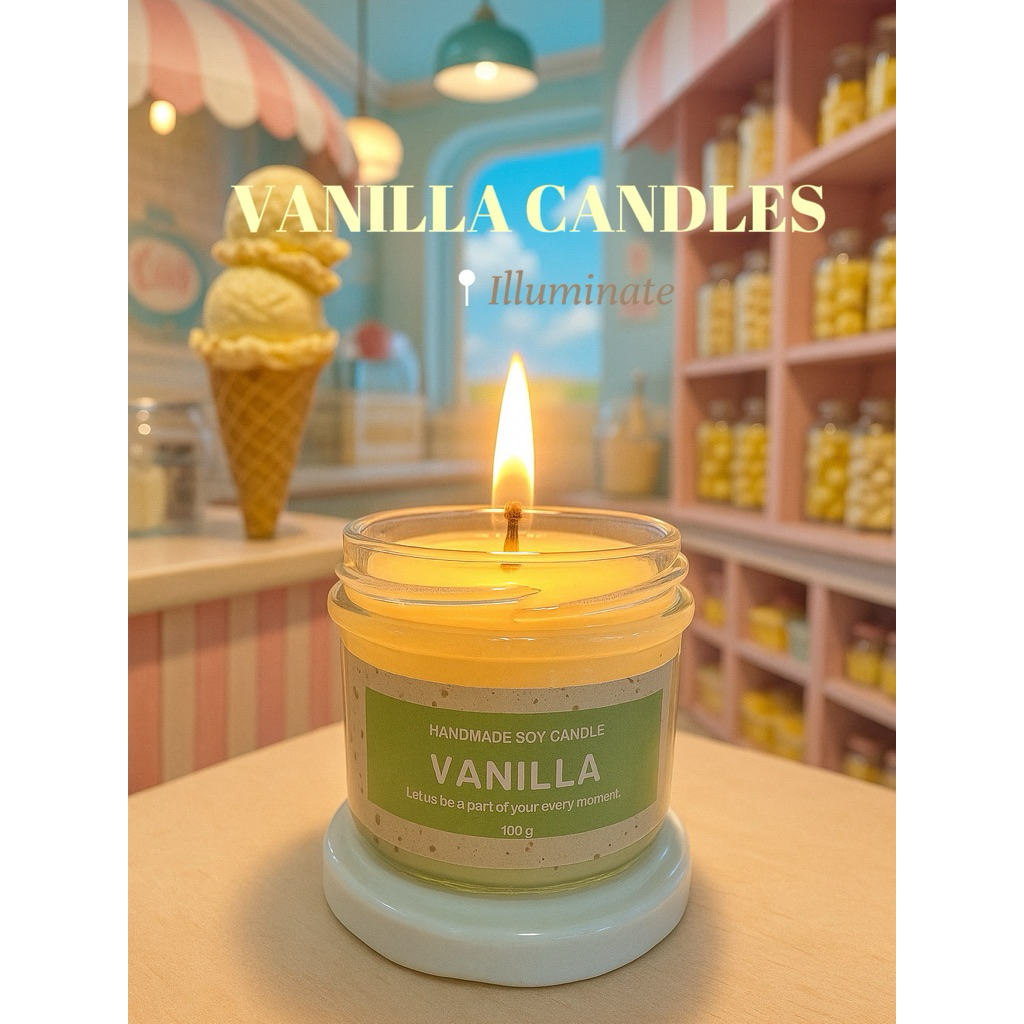 เทียนหอมกลิ่นวนิลา/Vanilla