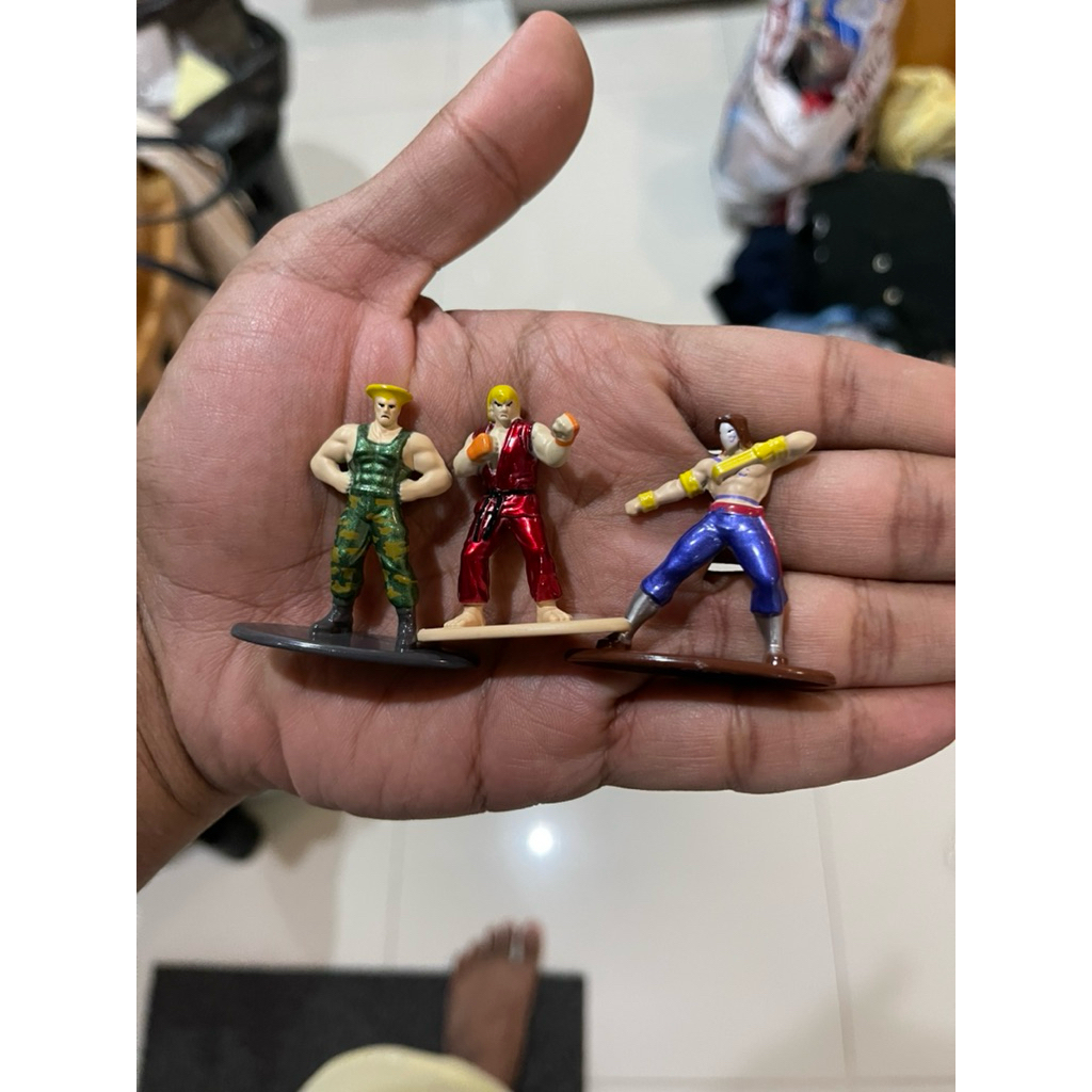 2.5 Inch Street Fighter Statue From Jada Official Jada - Ken Guile Vega