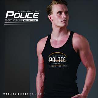 เสื้อกล้าม Police Brand ทรง Slim fit