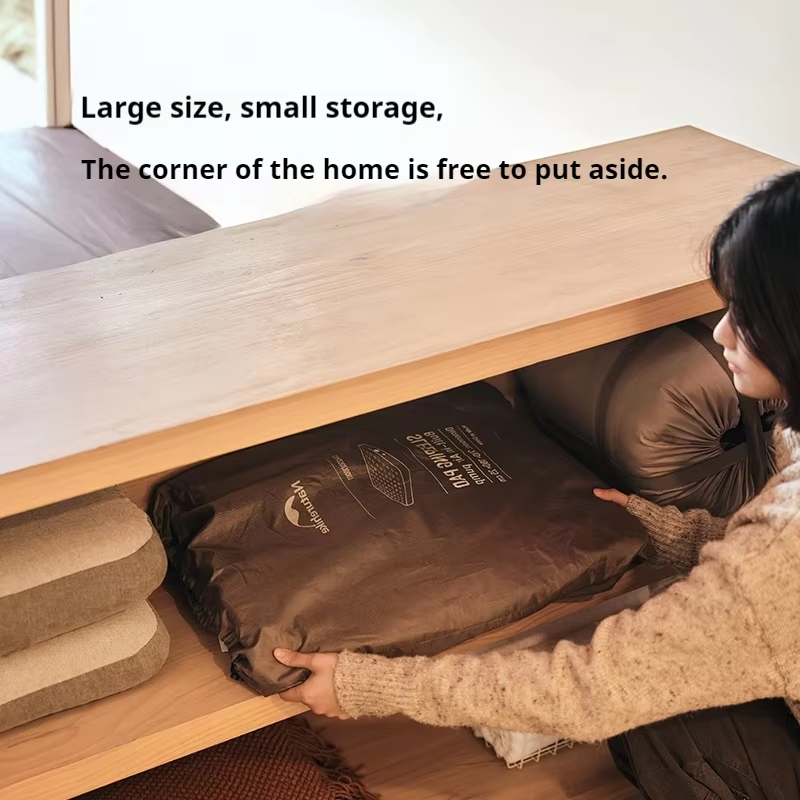 Naturehike เบาะลมหนา 25cm พร้อมหมอน แผ่นรองนอนสำหรับตั้งแคมป์ - รูปที่ 4