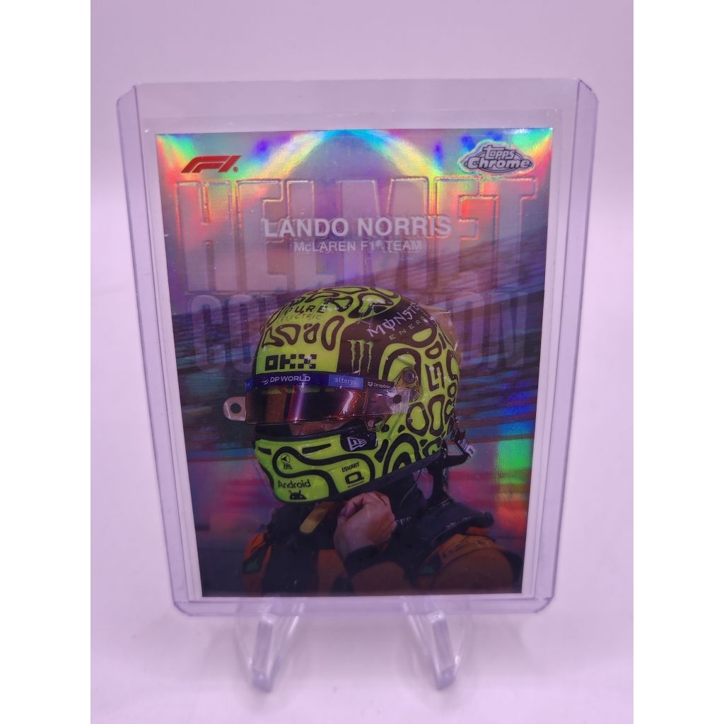 การ์ด f1 topps chrome 2024 insert helmet