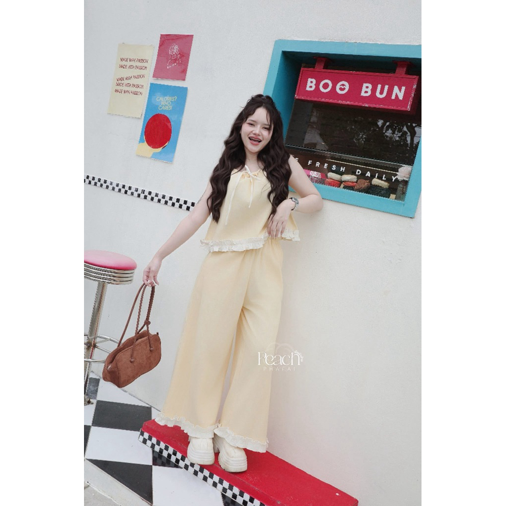 Bunny Set 2 ชิ้นผ้าฝ้ายนุ่มสีไม่ตก