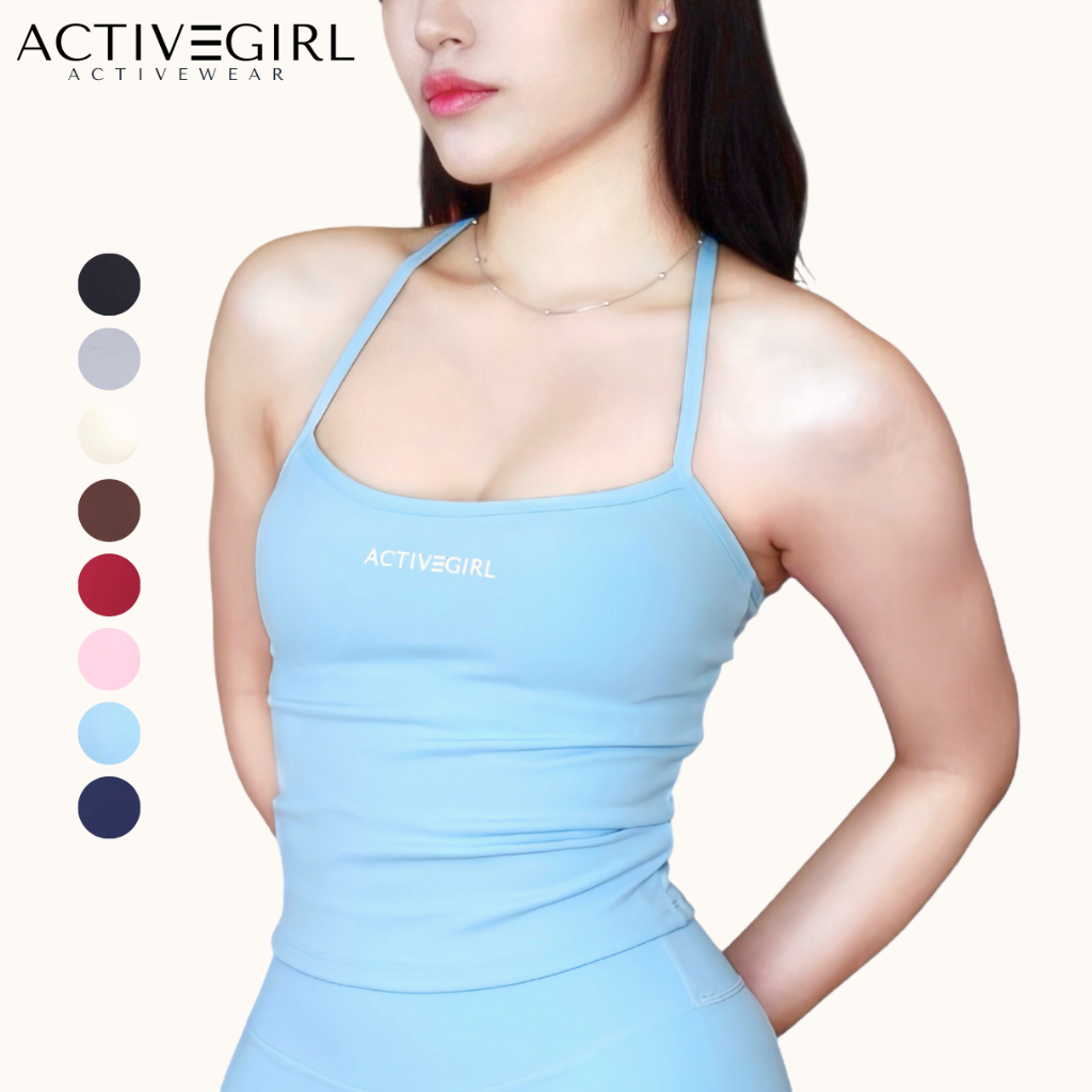AGRL - สปอร์ตบราตัวยาว รุ่น Ivy top มีฟองน้ำ ผ้าหนานุ่ม เนื้อผ้าเย็นใส่สบาย