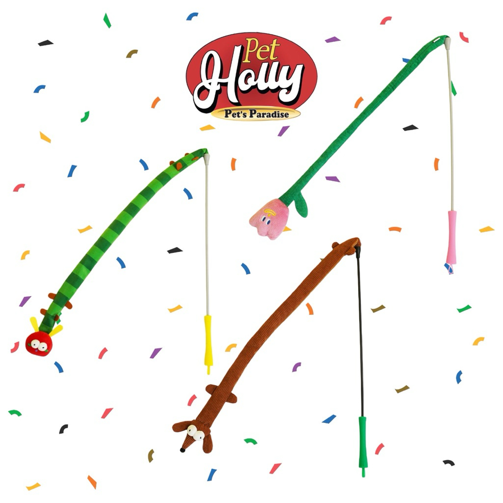 Pet Holly - ZEZE ไม้ตกแมว ไม้คุณภาพดี