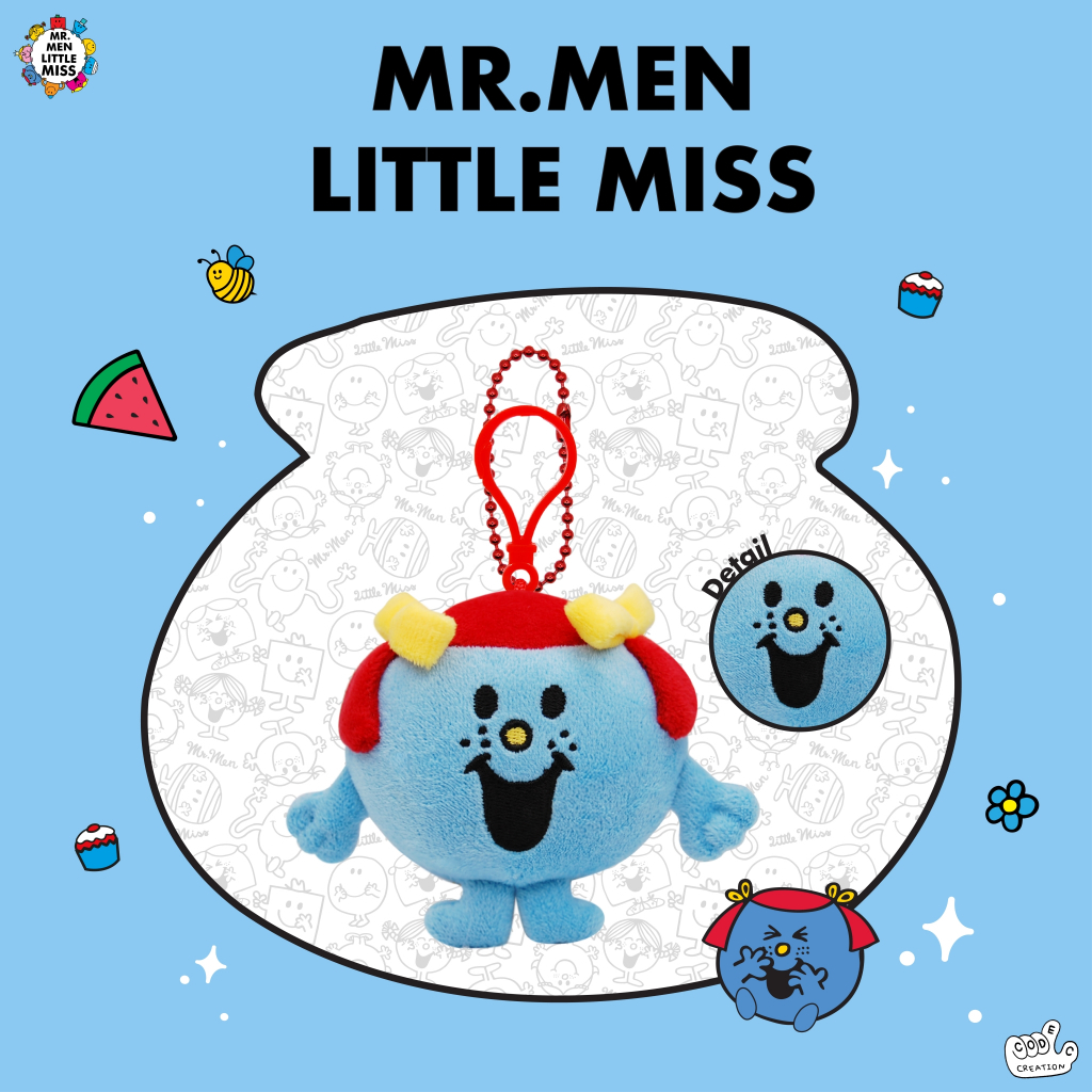 พวงกุญแจ Little Miss Giggles (Mr.men and Little miss)
