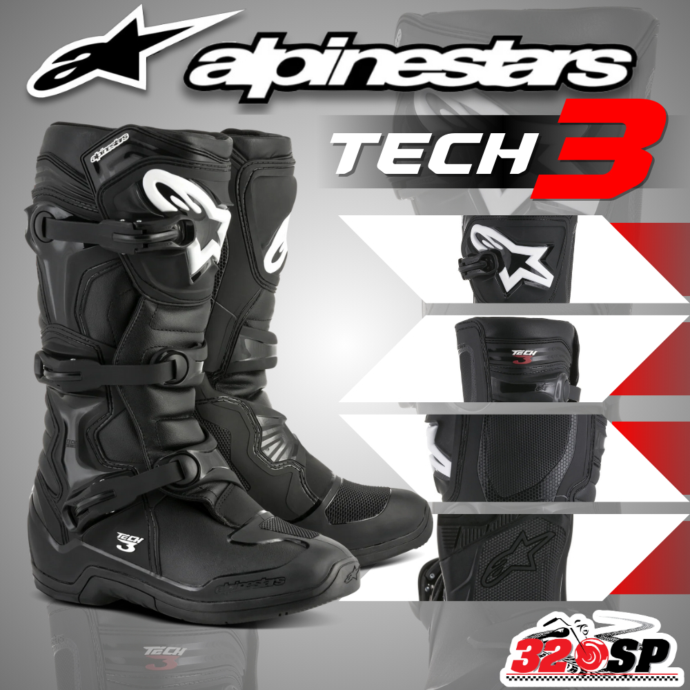 รองเท้าวิบาก ALPINESTARS TECH 3 แบรนด์แท้จากอิตาลี ส่งไว!! 320SP