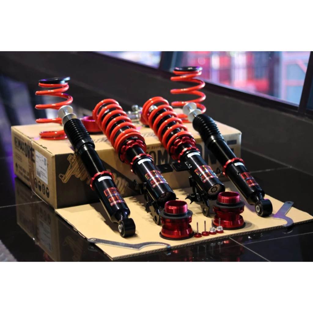 โช้คอัพ โช๊ค โชค Silver Neo max one Shock strut โช๊ครถยนต์ ปรับนุ่ม 30 ระดับ monotube ไม่กระด้าง เนียน กระชับ ไม่โยน
