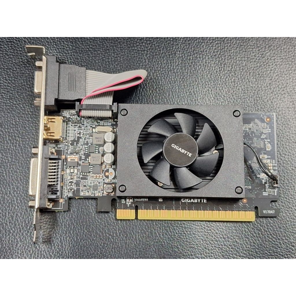 GIGABYTE GT710 มือ✌️2GB DDR5 64 BIT สภาพดี