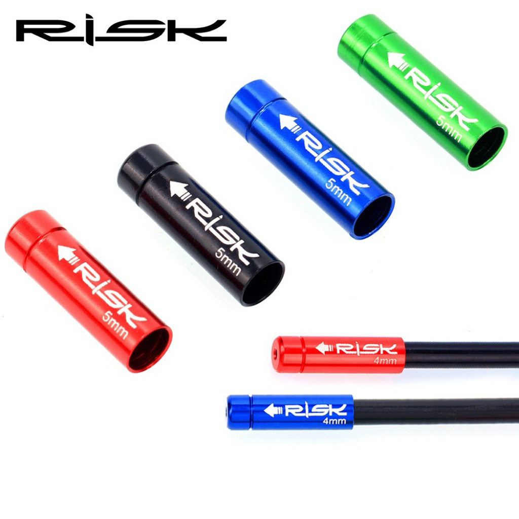ปิดปลายสาย RISK เกียร์ เบรค เนื้ออลู งานสวย ราคาต่อ 1 ตัว