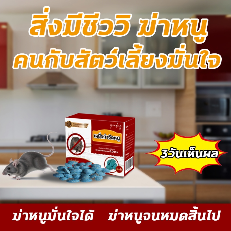 🐭ควบคุมการระบาดของหนูใน 3 วัน 🐭ยาฆ่าหนู ไล่หนู กําจัดหนู สูตรสิทธิบัตรไทย สามารถฆ่าหนูได้ทุกขนาด