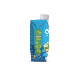 CHABAA COCO น้ำมะพร้าว 100% 310 มล. ยกลัง( 24 กล่อง )