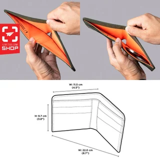 กระเป๋าสตางค์ Alpaka - ARK Classic Wallet - Axogrid