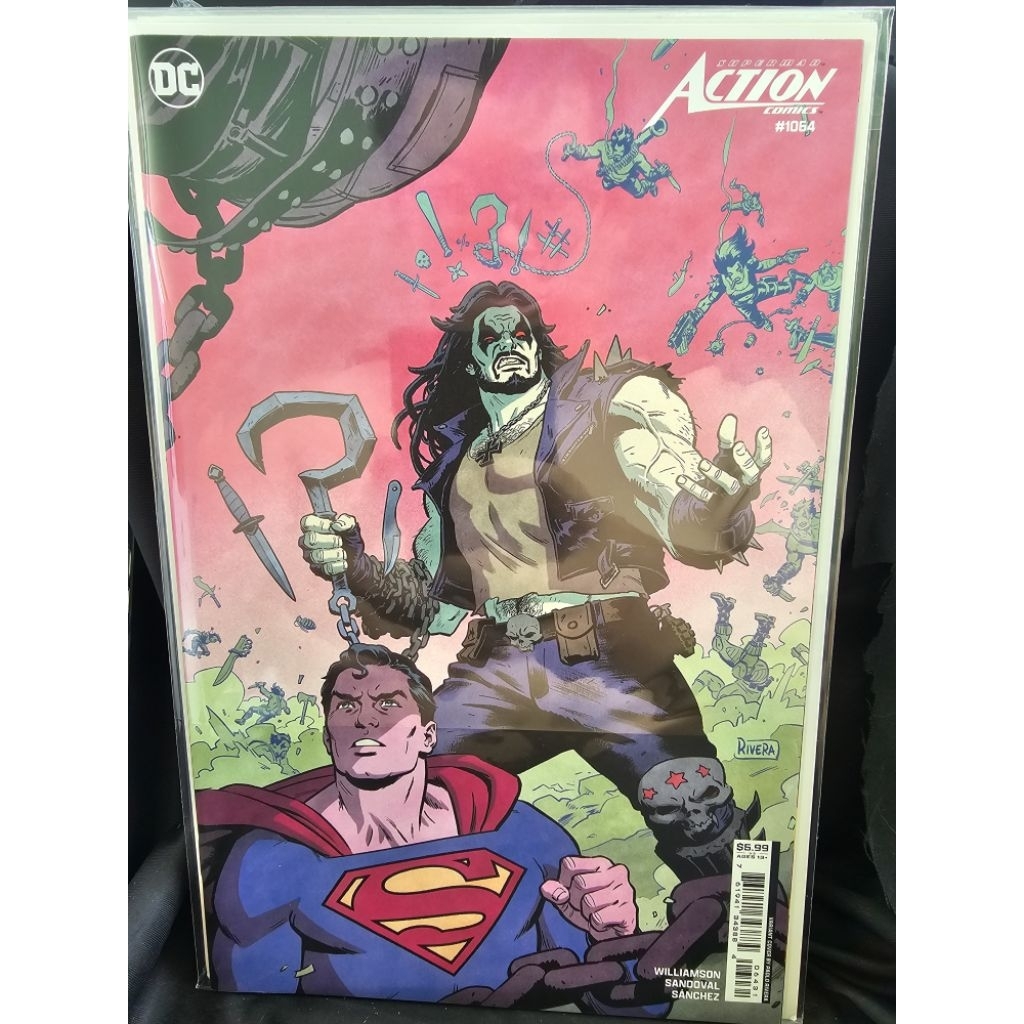 Action Comics #1064 (Lobo Variant Cover)
