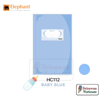 สมุดปกแข็ง 5/100 HC สีพาสเทล ตราช้าง Elephant ปกแข็ง เคลือบกันน้ำ สมุดบัญชี มุมมัน สมุดมุมมัน สมุดบันทึก