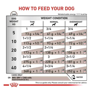 Royal Canin Vet Dog 6 กระป๋อง Gastro Lowfat ตับอ่อนอักเสบ 420g*6 กป ครึ่งโหล
