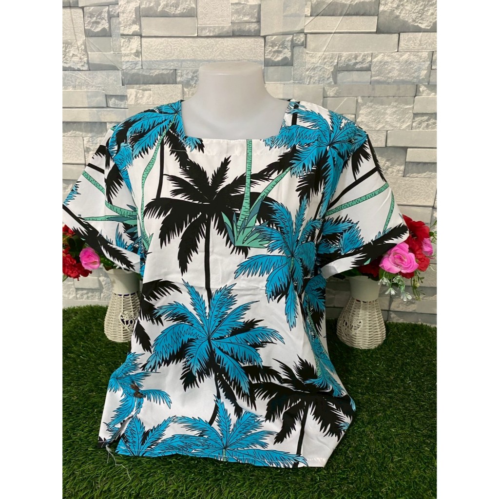 เสื้อสาวอวบ เสื้อแฟชั่นผู้หญิง เนื้อผ้านิ่มทรงสวย ลายดอกไม้สดใส มีลายให้เลือก รุ่น73 - รูปที่ 2