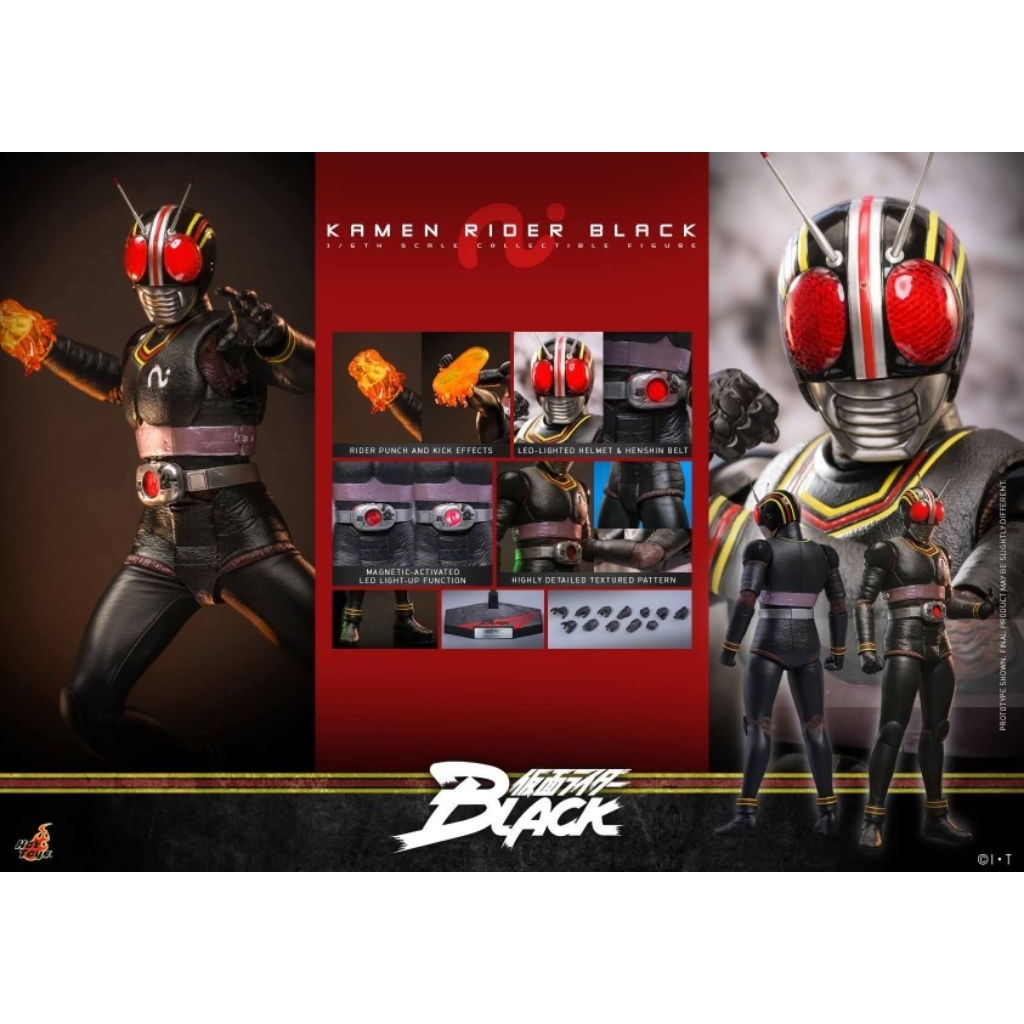 [Closed] HOT TOYS : TMS158  1/6th scale Kamen Rider Black [Kamen Rider Black]   ล็อตตัวแทน KC