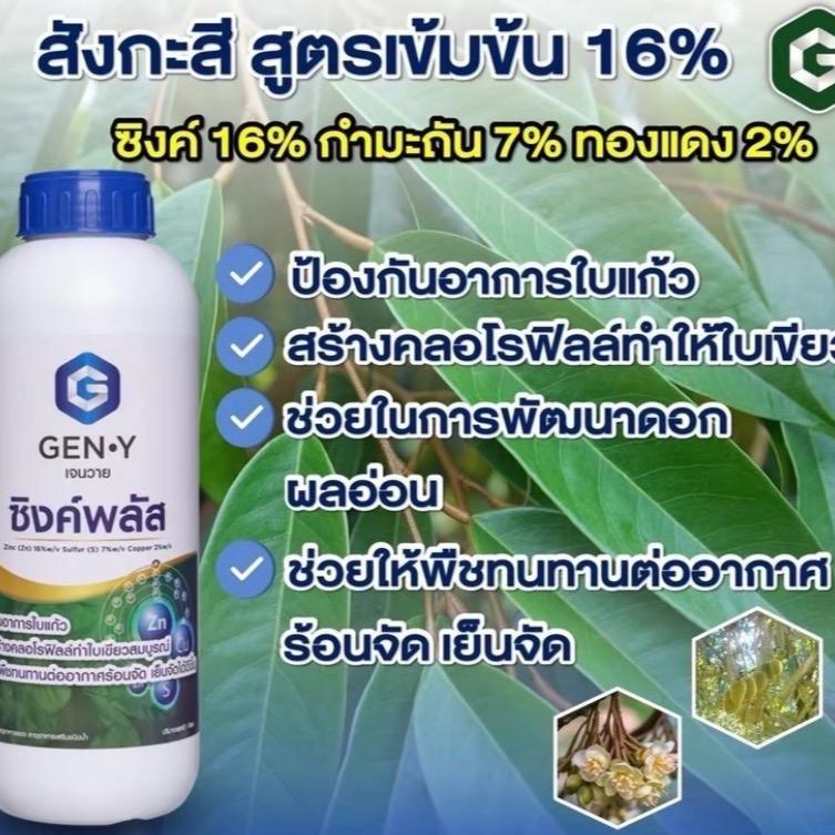 [โปร 2 ขวด ] ซิงค์พลัส สังกะสี 16% เร่งการแตกยอด แตกใบอ่อน แก้อาการใบเหลือง ต้นโทรม - รูปที่ 7