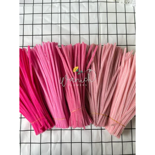 (จัดส่งไว)ลวดกำมะหยี่ ลวด1มัดฟรีกาว1แท่ง ขนฟู 7mm พรีเมี่ยม เคาะฝุ่น บรรจุถุง DIY ดอกไม้ งานประดิษฐ์