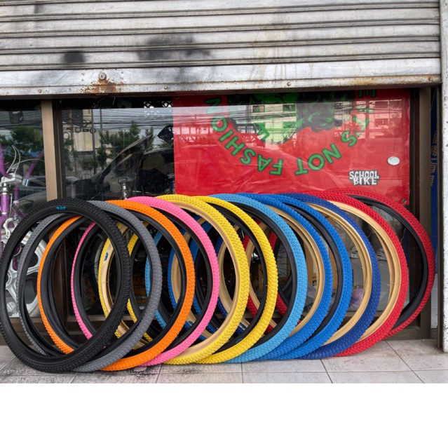 ยางนอกจักรยานล้อ 26” สีหายาก
