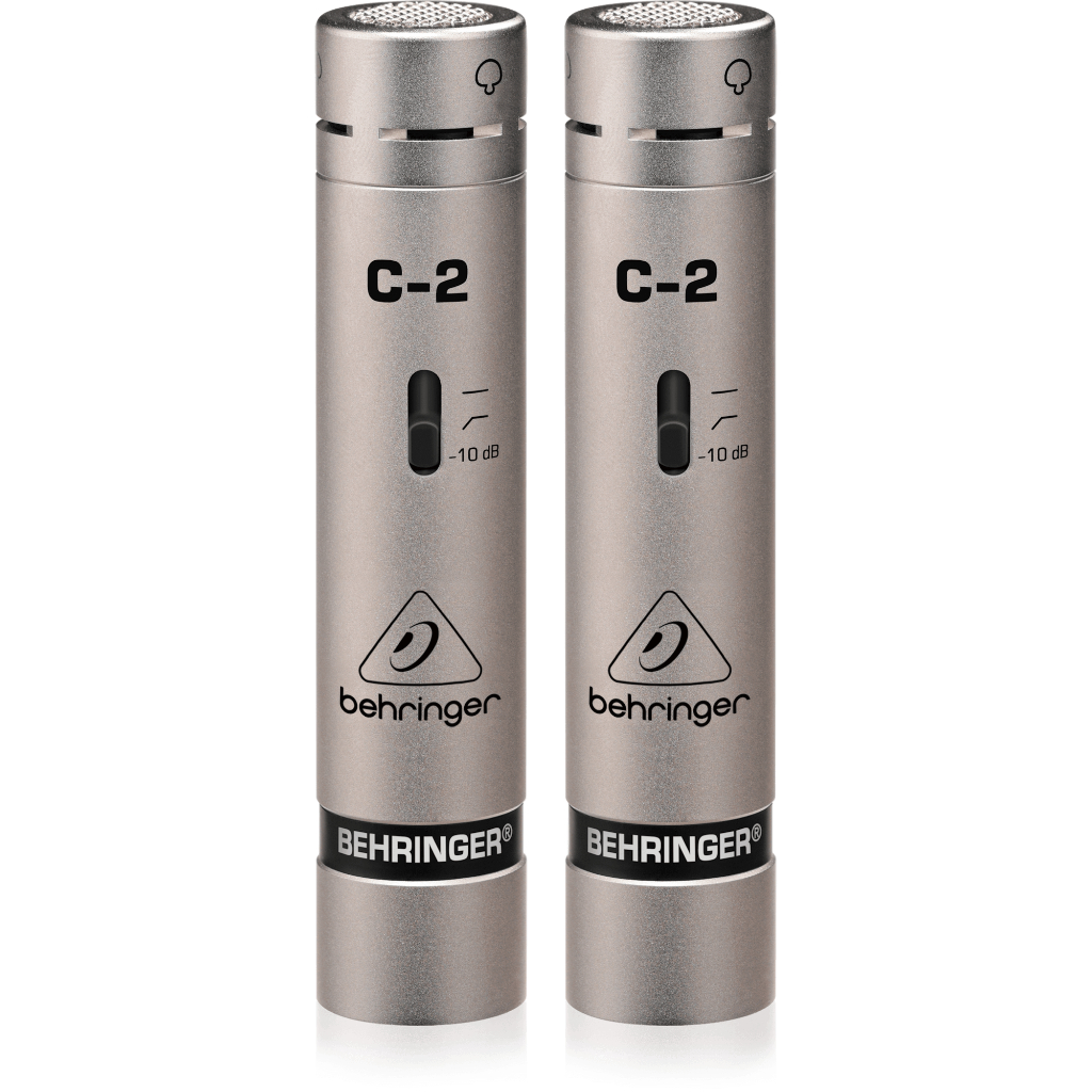 ไมค์โครโฟนคอนเดอนเซอร์สตูดิโอแบบคู่ BEHRINGER #C-2 / #C-2 DARK EDITION 2 Matched Studio Condenser Mi