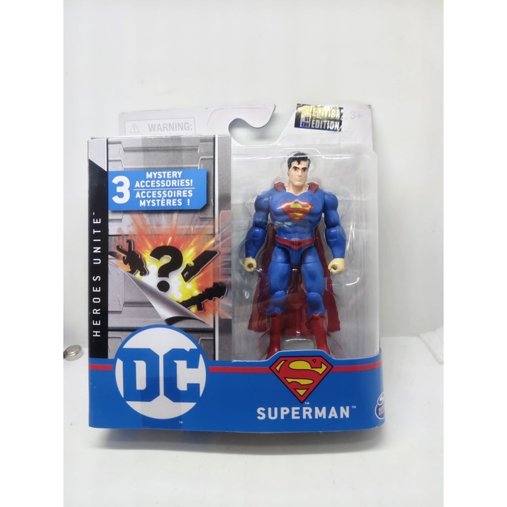 DC SUPERMAN 4 INCH ACTION FIGURE