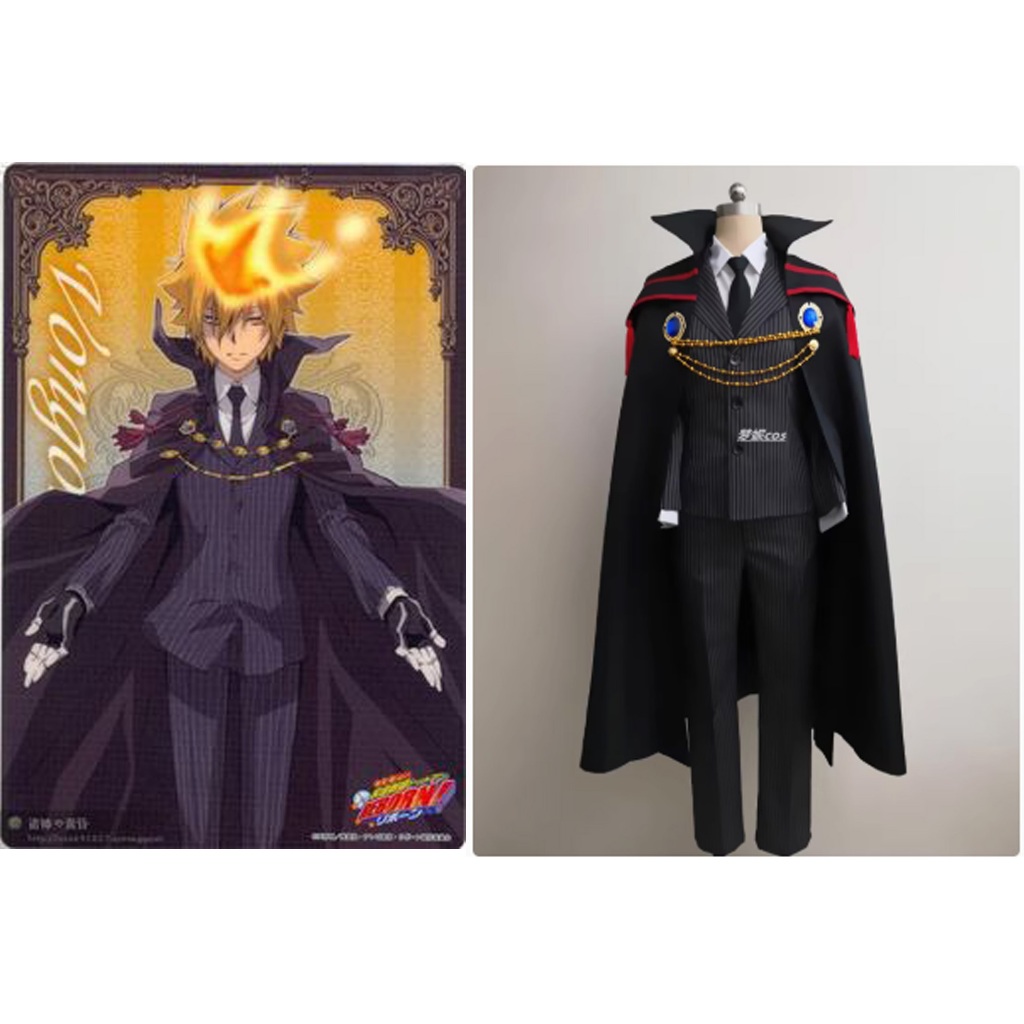 ชุด สึนะ รีบอน คอสเพลย์ REBORN Cosplay