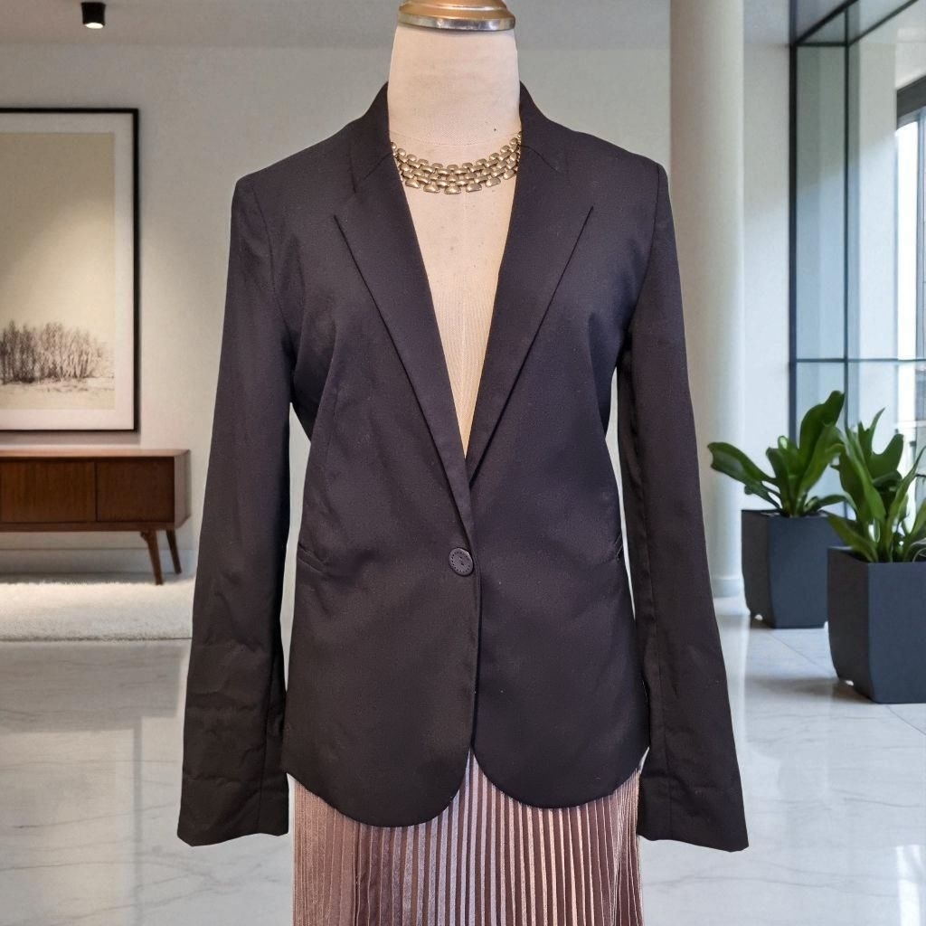 เสื้อสูทร AIIZ ผู้หญิงสีดำ