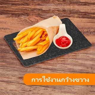 Cozy โต๊ะตัดเครื่องใช้บ้าน โต๊ะตัดผ้าโพลีโพรพีลีนความหนาแน่นสูงสำหรับใช้ในครัว เหมาะสำหรับการหั่นผัก ผลไม้ และเนื้อสัตว์