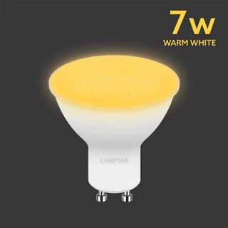 LAMPTAN หลอดไฟ LED MR16 COSMO 7W 220V ขั้วGU10 ไม่ต้องใช้ Driver