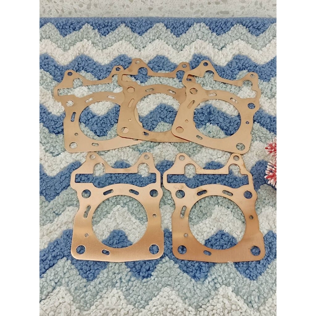 ปะเก็นทองแดง PCX-150 57,59,60 มิล มีของพร้อมส่ง