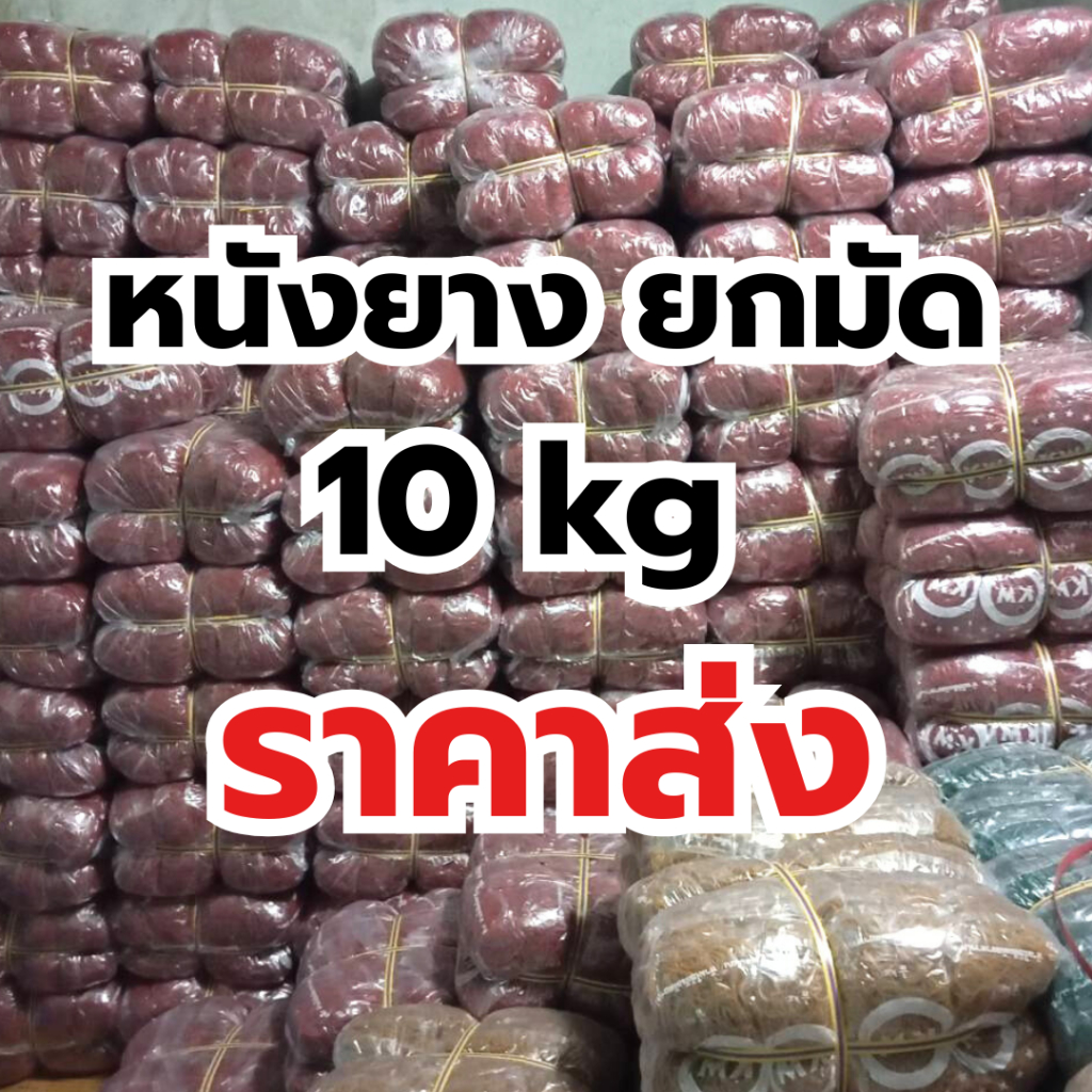 หนังยาง ยกมัด 20ห่อ 10 kg หนังยางรัดแกง หนังยางมัดถุงแกง วงใหญ่ วงเล็ก พร้อมส่ง