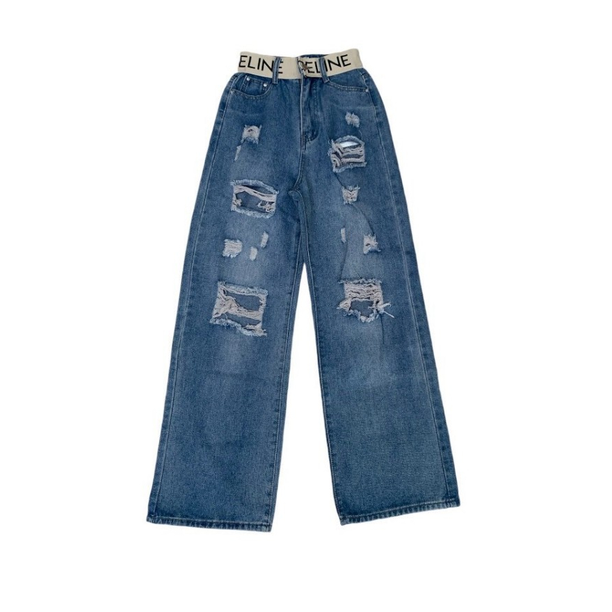 กางเกงยีนส์ขายาว 🏷️Order volume