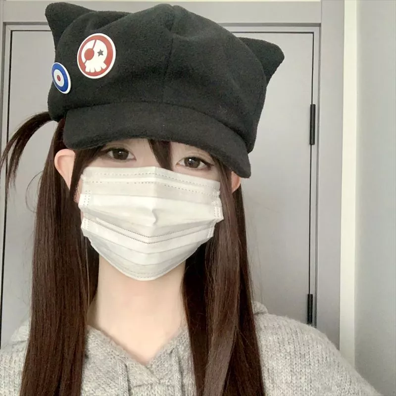 หมวกแก๊ปผู้หญิง Yanakala แต่งหูแมว thumbnail 7